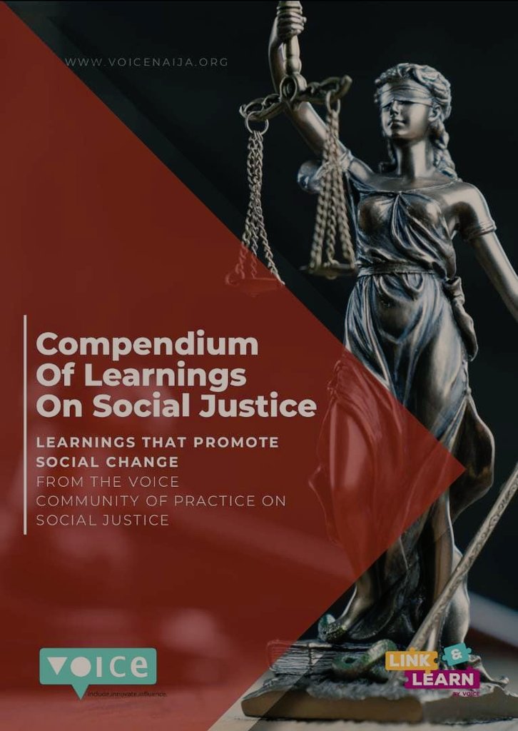WeAreCognito's tweet photo. To access the Community of Practice on Social Justice in Nigeria's #SocialJusticeLearnings compendium, visit https://t.co/FXORzmXzki… 

#SocialJusticeLearnings
#Voiceglobal
#StandUp4HumanRights https://t.co/NrsBFRE3Qu