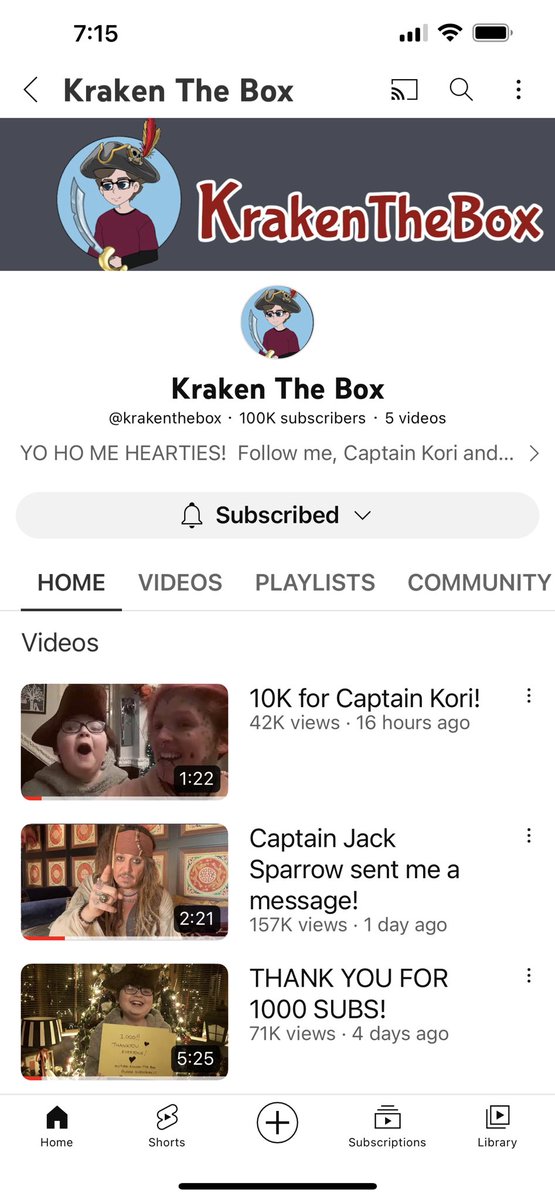 LauraBockov's tweet photo. Thank you everyone. Captain Kori hit 100K. @TeamYouTube time is of the essence. He is in palliative care after 2 heart transplants. Please rush his plaque ❤️❤️💔 https://t.co/v05kwe7sgD
