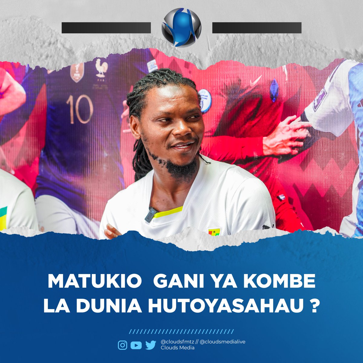 CloudsMediaLive's tweet photo. Tumeshuhudia matukio mengi ya ndani na nje ya uwanja tangu kuanza kwa fainali za kombe la Dunia nchini Qatar.
Ni matukio gani makubwa (matatu) yaliyojitokeza ambayo hutoyasahau katika kumbukumbu zako?
Cc @DStv_Tz #lostbeach
#HiiNiKwaKilaShabiki #WekaManeno https://t.co/3SAzlc39T5