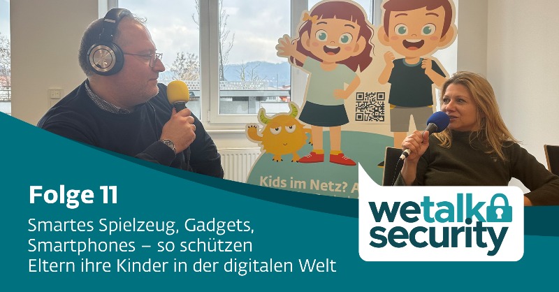 ESET_de's tweet photo. Welche digitalen Geräte sind für #Kinder geeignet und welche nicht?
In Folge 11 von #WeTalkSecurity sprechen wir mit Ildiko Bruhns von #Saferkidsonline.de über Trends, #Datenschutz-Gefahren und wie #Eltern den Überblick behalten.
https://t.co/wCQPOmO6Oa
#Kinderschutz