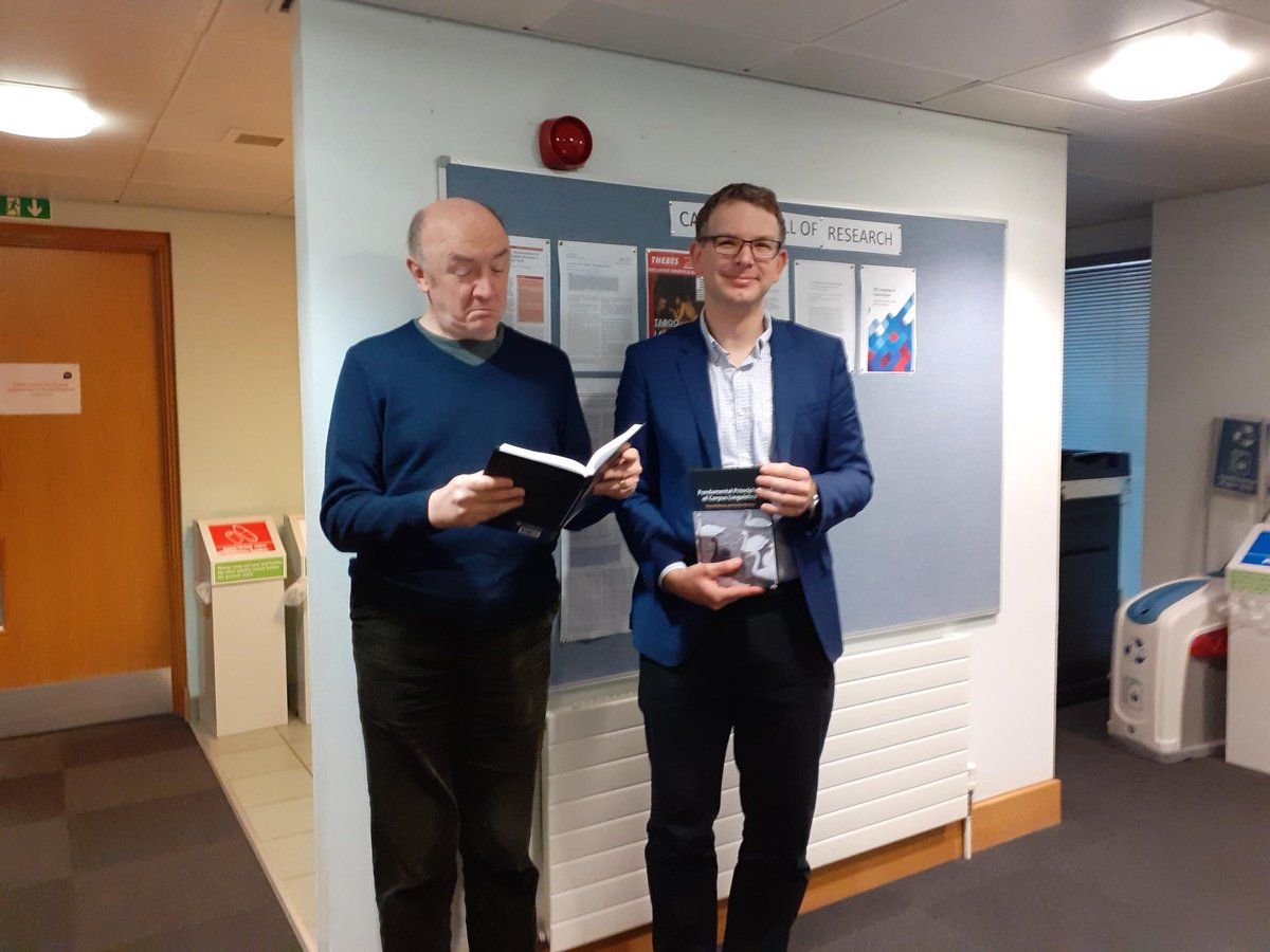 vaclavbrezina's tweet photo. With @TonyMcEnery  and a new @CambridgeUP book: 'Fundamental Principles of Corpus Linguistics' https://t.co/AJYLMqsEkW