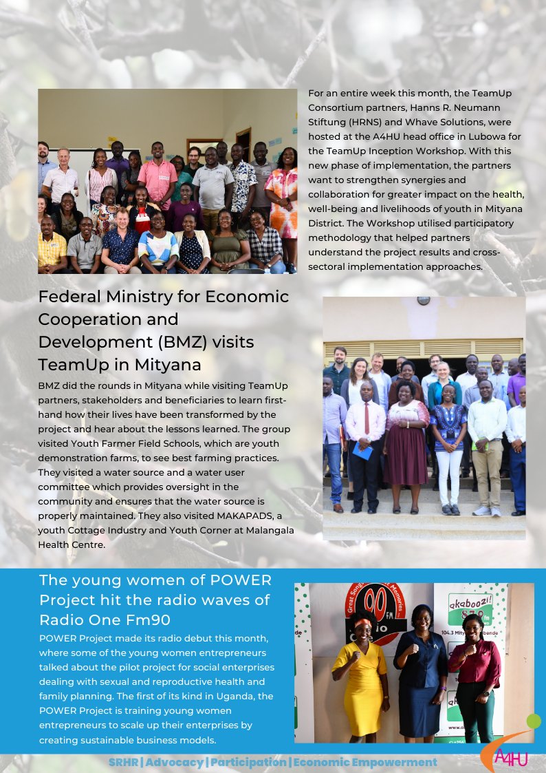 action4hU's tweet photo. Our latest newsletter is now available to read. https://t.co/kT0udmE6B8