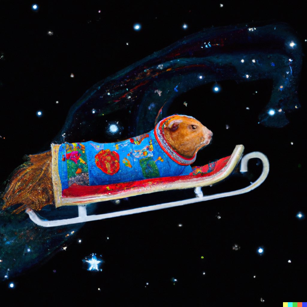 HeliotropeSM's tweet photo. Minting some bonkers Christmas NFT’s on https://t.co/wmlcGX0nnG Celestial guinea pigs on high! Now with added Eth “achoo” https://t.co/BzQtQOZceA