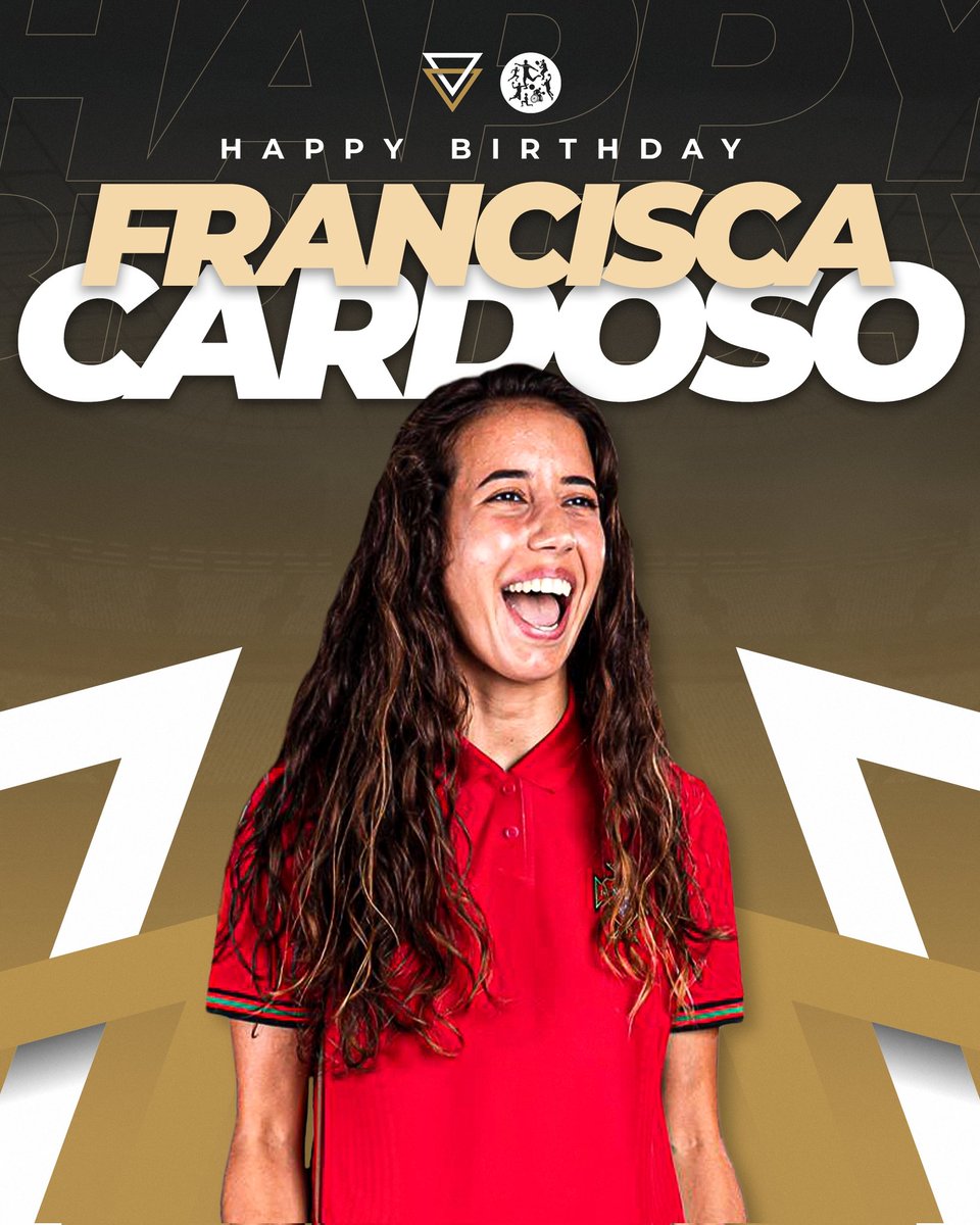 🇵🇹 Parabéns Francisca Cardoso 💫

🇬🇧 Happy Birthday Francisca Cardoso 💫

#HappyBirthday #teammatefootball #WeAreTeammate #futfem #futfempt #womenssoccer #womensfootball #futebolfeminino