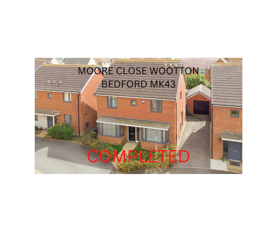 BEDFORD AGENT STRIKES AGAIN WITH ANOTHER COMPLETION THIS TIME IN WOOTTON BEDFORDSHIRE.
#estateagent #sold #howmuchisyourhomeworth