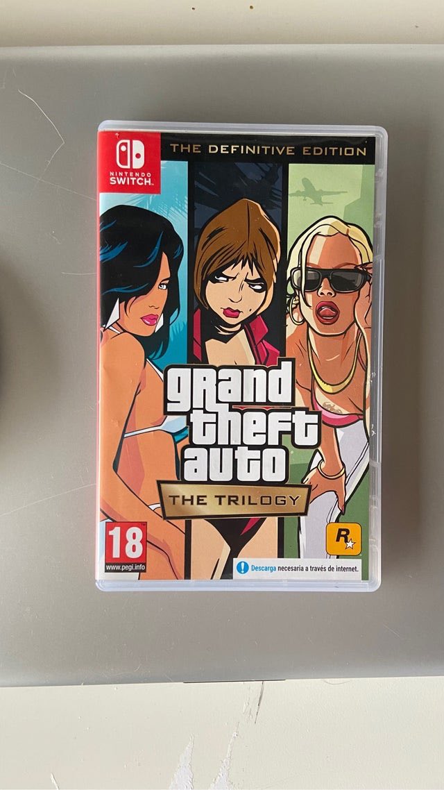 zaker3365's tweet photo. Vendo "GTA V trilogy " en #wallapop https://t.co/47e3rE0xEt https://t.co/M0hj05PeCS