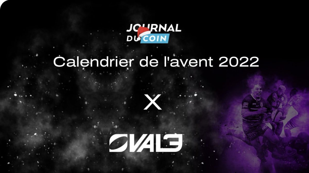 Oval3_game's tweet image. Calendrier de l&apos;avent 2022 #Giveaway 🎄
En partenariat avec @LeJournalDuCoin 🎁 

A gagner:
💥 1 #NFT OVAL3
💥 1 Antoine Dupont @Dupont9A&apos;s signed jersey 
💥 1 @Ledger X OVAL3

Pour participer:
👉RT &amp;amp; Like ce tweet
👉Follow @Oval3_game