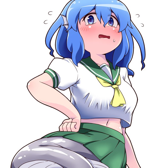 セーラー服わかさぎ姫できました!⚓ 