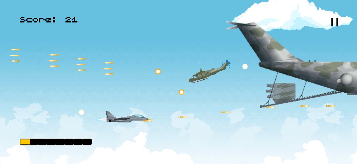 The Top Gun's you can share also your new Highscore direkt on Twitter or other socials.