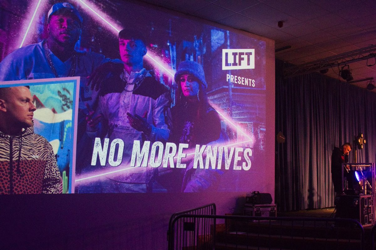 next_level_sec's tweet photo. We are passionate about making the UK a safer place, as well as giving back to those who have placed their trust in us.

It was a privilege to support @MessageTrust 'No More Knives' tour. The NLSS employees who were at the event were overwhelmed by the positive feedback 🖤 https://t.co/hCIJLX7oVG