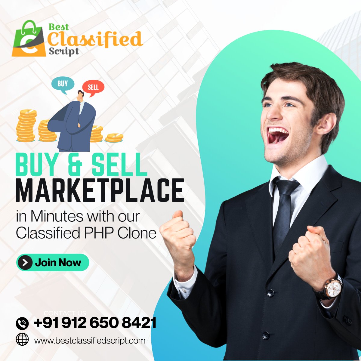 buyclassified's tweet image. The script is a complete readymade classified platform application. The #websitescript is specially optimized to be extremely easy to configure and detailed documentation is provided. 

Try this script for instant success! 

☎️ +91 905 114 1321
🌐 bestclassifiedscript.com