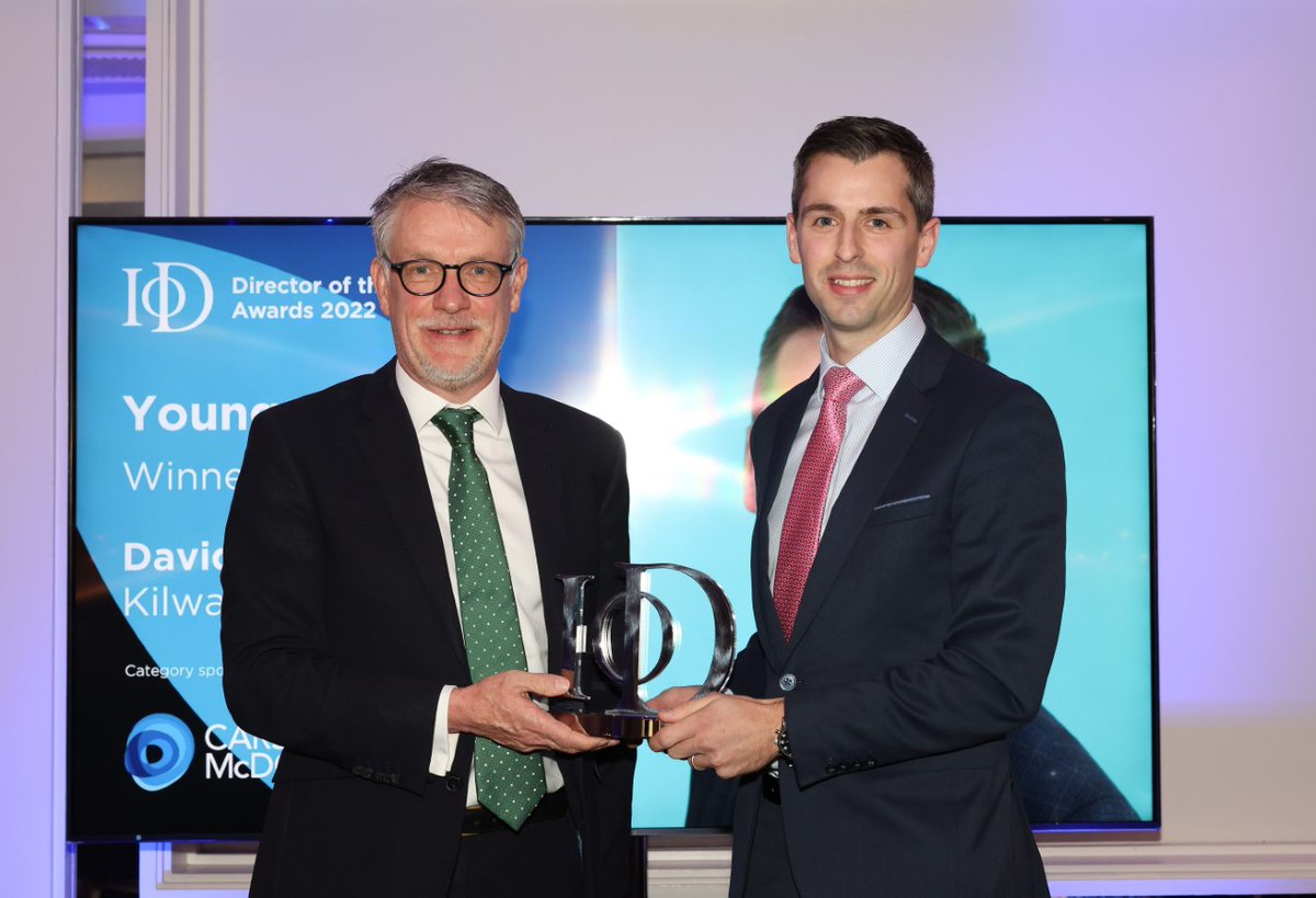 David Smith of Kilwaughter Minerals has been named Young Director of the Year at the <a href="/IoDNI/">IoD Northern Ireland</a> Director of the Year Awards 2022 <a href="/KilwaughterLime/">Kilwaughter Lime</a>