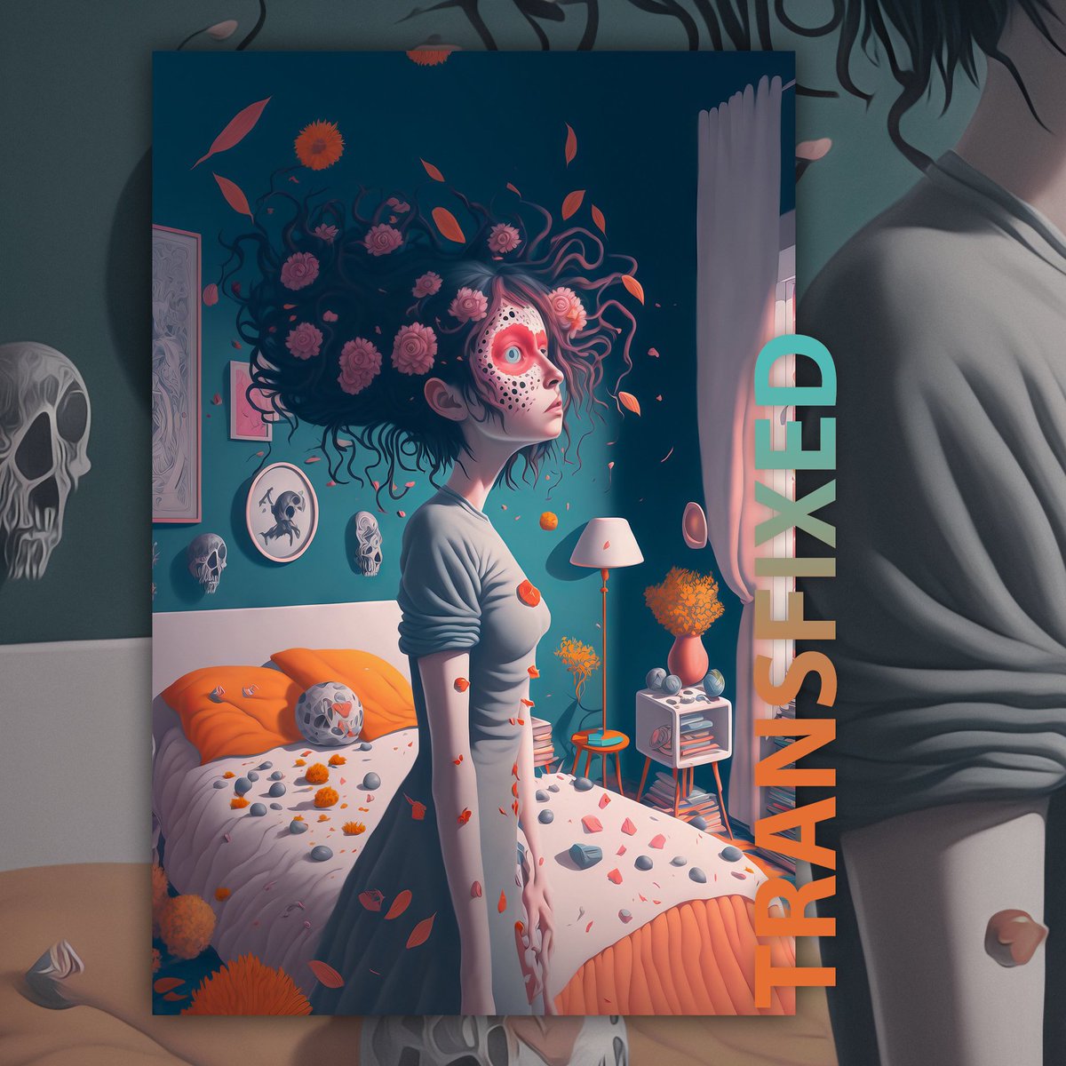 I am Transfixed by my newest minted piece! GM ❄️ #AIart #AIIA 

Link in my 📌