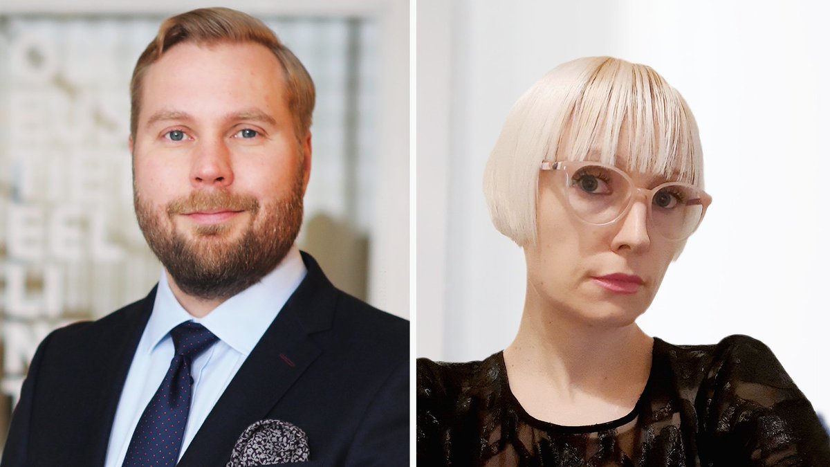 HelsinkiLaw's tweet photo. Muutoksia dekanaatissa vuodenvaihteesta lähtien:
Ville Pönkä on uusi tutkimuksesta vastaava varadekaani, ja Anette Alén-Savikko on uusi opetuksesta vastaava varadekaani. Dekaani Johanna Niemi jatkaa tehtävässään, kuten myös yvv-varadekaani Juha Raitio. https://t.co/eoavPYuVNB