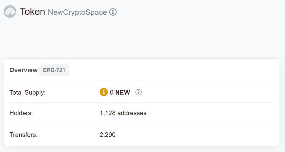 newcryptospace's tweet photo. NewCryptoSpace #domainname registrations have exceeded 1000. Now it is only the N1 whitelist stage, and the number of registrations to the N3 stage is unlimited, which may soon exceed one million addresses.

#freeDID #freedomainname #FairLaunch #DID #Web3 #Arbitrum #L2 #Airdrop https://t.co/2R9vuyDqLt