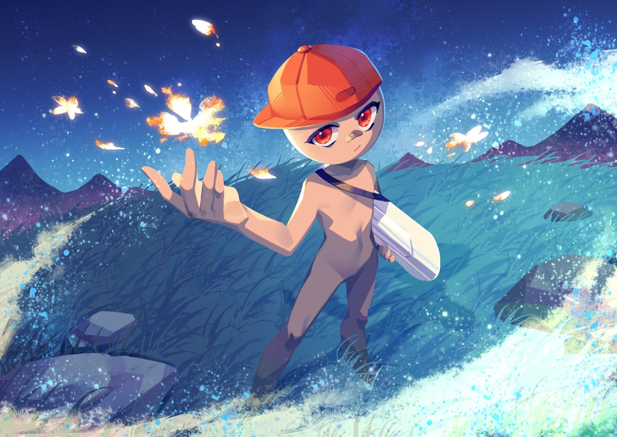The Burning flower