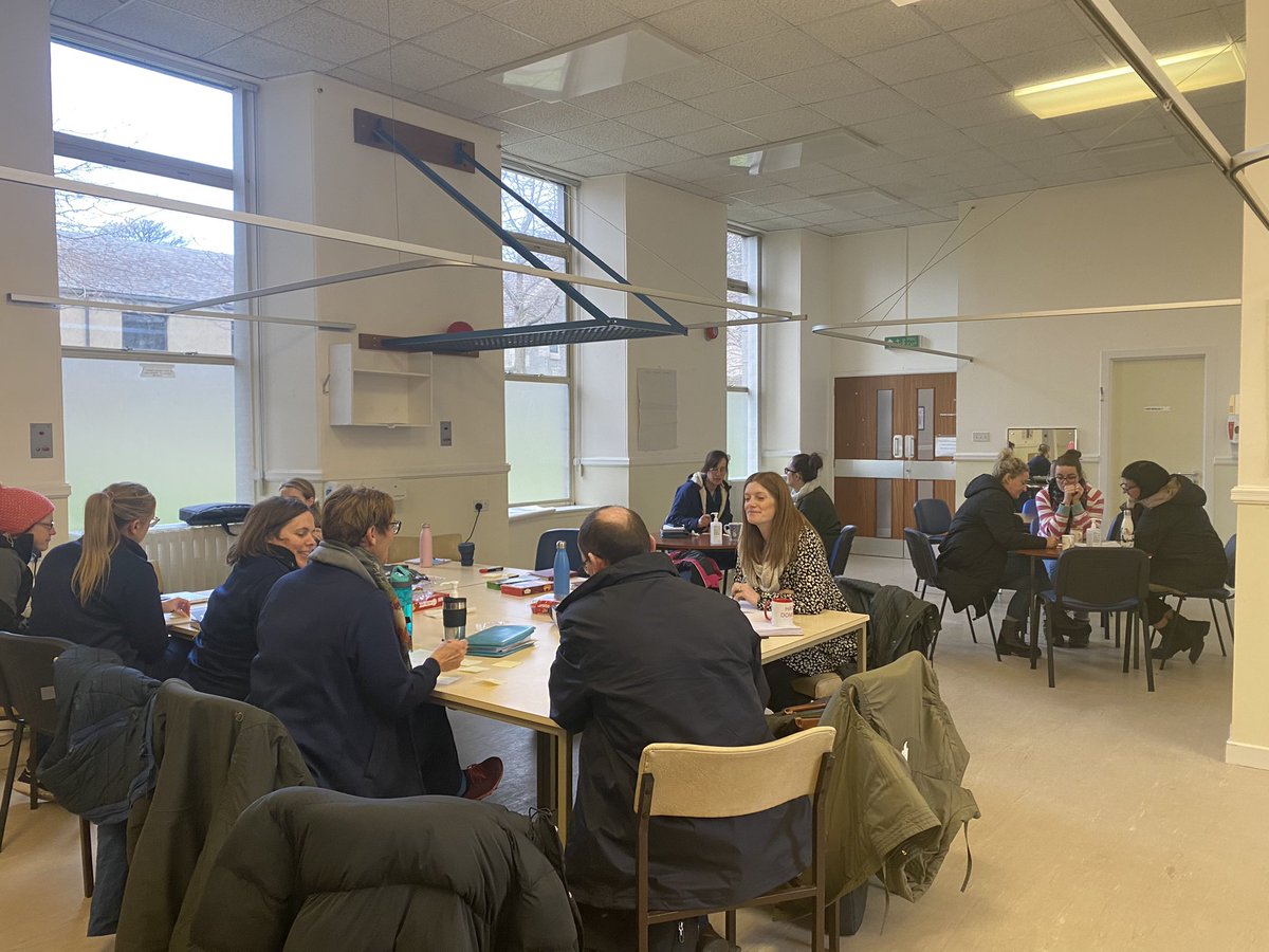 Productive joint #occupatinaltherapy and #physiotherapy meeting this morning discussing the positives, the challenges and what solutions we can come up with! <a href="/mhairi_stephen/">Mhairi Stephen</a> <a href="/HSCAberdeen/">Aberdeen City HSCP</a>