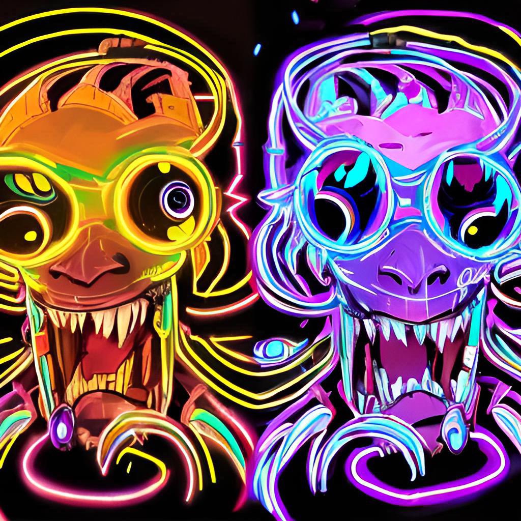 Ashby6172's tweet photo. ‘Trippin’ lights’

I’ve been loving playing around with neon effects 

#NFT #AI #nftcollectors #ETH https://t.co/6CvZhS8p0u