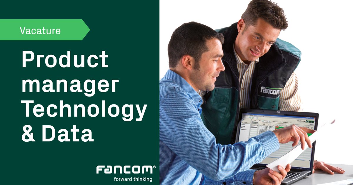 Ga jij de uitdaging aan om de Product Life Cycle van de producten van Fancom te managen?  Bekijk hier onze vacature en kom werken in een afwisselende functie bij een ambitieus bedrijf met volop mogelijkheden om jezelf te ontwikkelen.
fancom.nl/vacatures/prod…