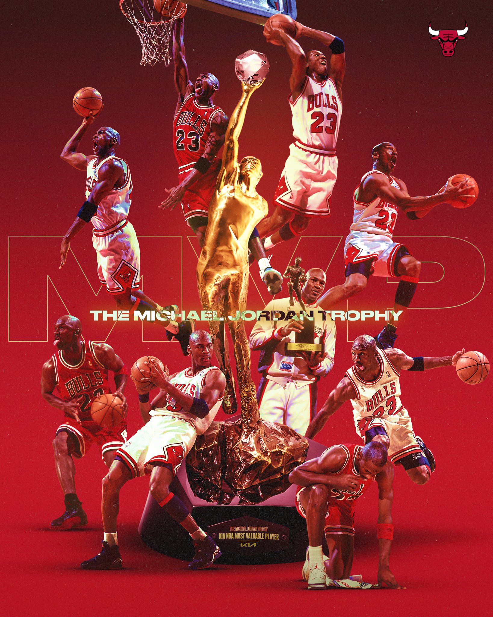 Michael jordan hotsell nba trophy