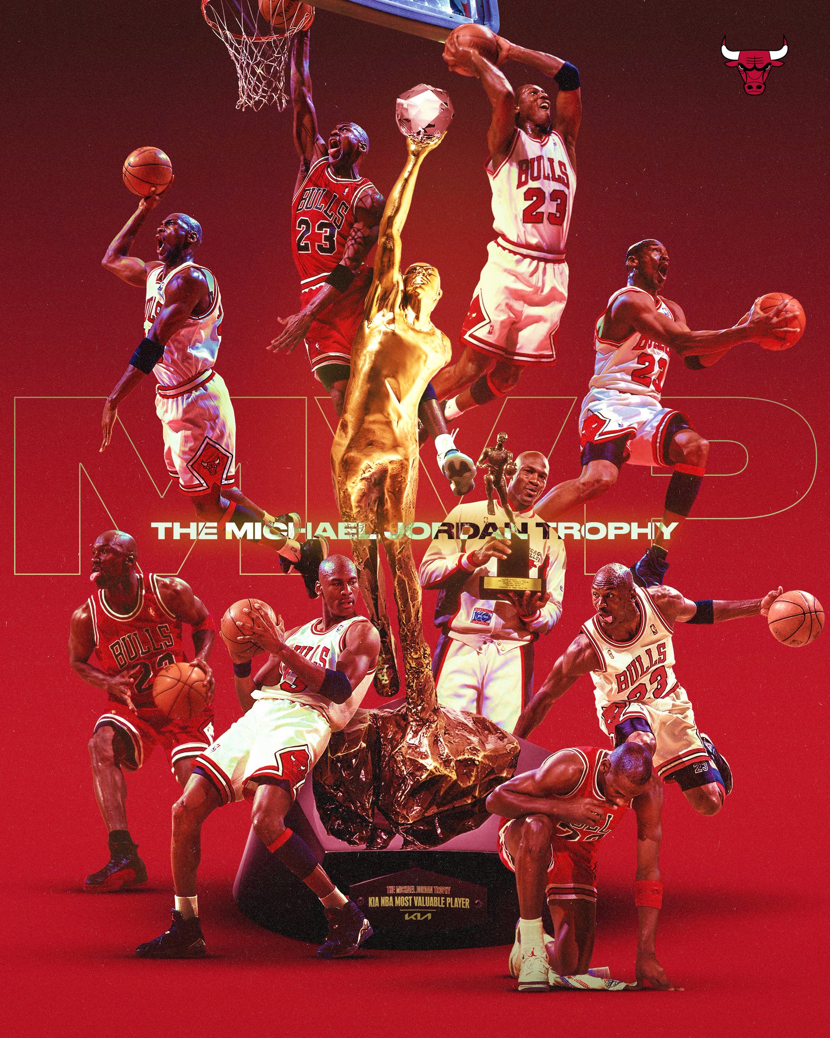 michael jordan trophy