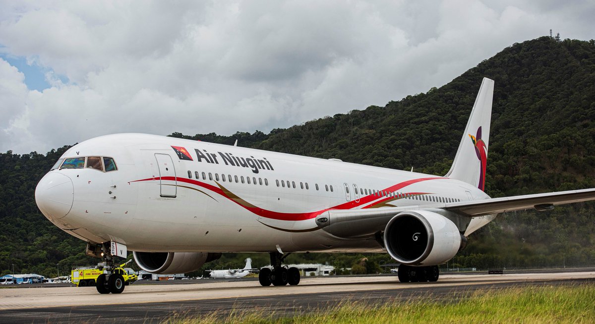 PXDLP's tweet photo. @AirNiugini will commence weekly services connecting Australia, Papua New Guinea and Palau effective 28th February 2023. 
Air Niugini, in partnership with the Australian government will service this route under the Australian government’s Pacific Flight Programme. https://t.co/8LfGlSbMfd