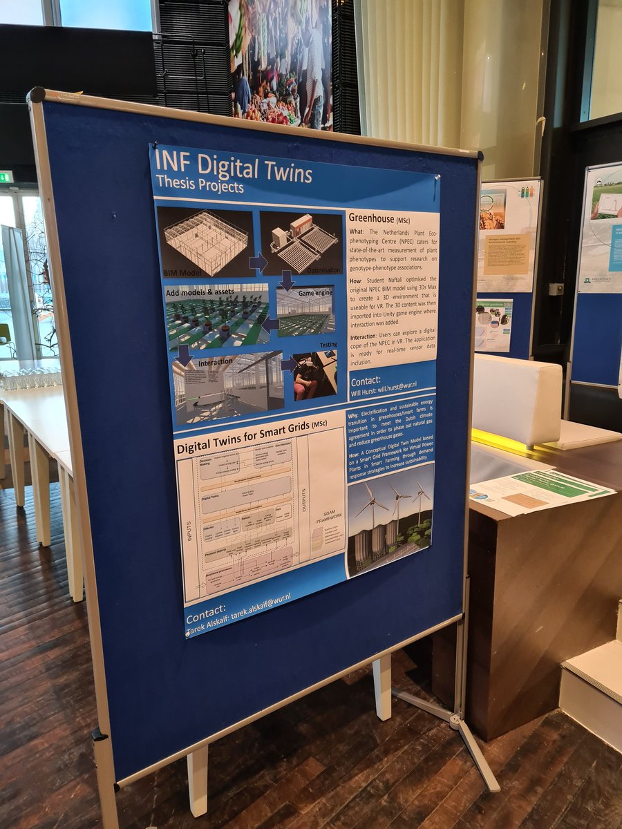 Will_inf's tweet photo. Showcasing some of our INF student digital twin projects at the WUR DT conference https://t.co/xcS41BBUx3