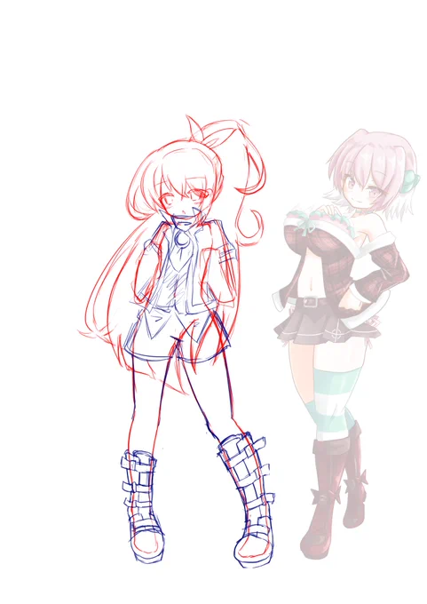 うほほほちょろっと改造した立ち絵で行くぜ 