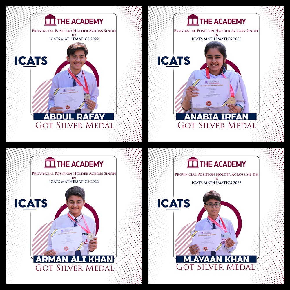 theacademy_edu's tweet photo. Once again our Academians have made us proud by securing *National and Provincial Positions in this year's ICATS Mathematics Competition.*
We are proud of you students.
#theacademy #achievement #academy #AdmissionsOpen #icats #National #Provincial #institutional https://t.co/bNhgc4o3e2