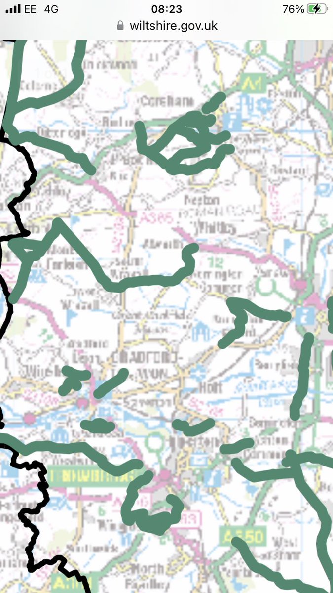 BandTRuns's tweet photo. @wiltscouncil with the roads and weather so bad at the moment, don’t you think your map of roads that are gritted needs to be a little clearer? #icy #weather #icyroads #Wiltshirelife https://t.co/9lrCnGneXT