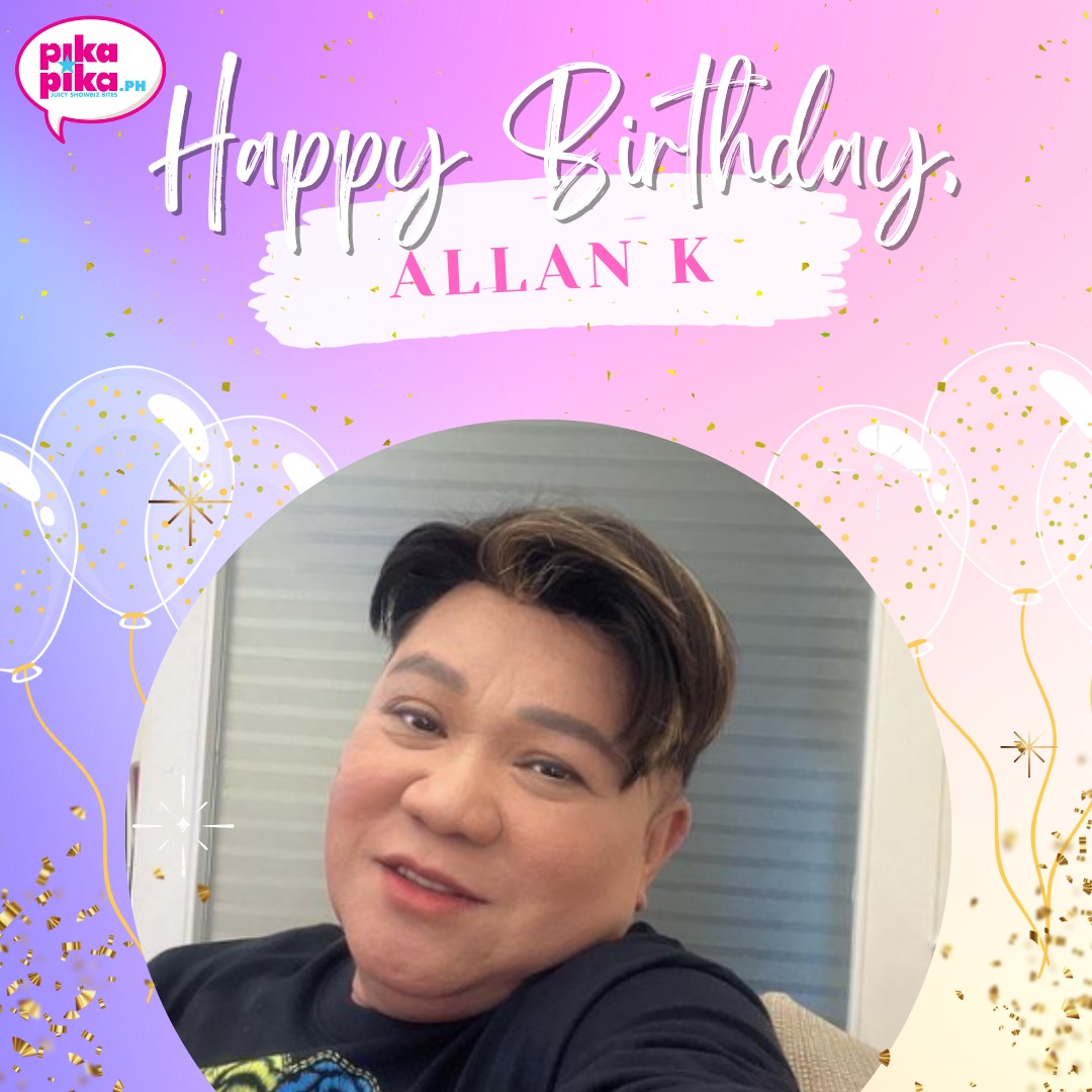 Happy birthday, Allan K! May your special day be filled with love and cheers.    