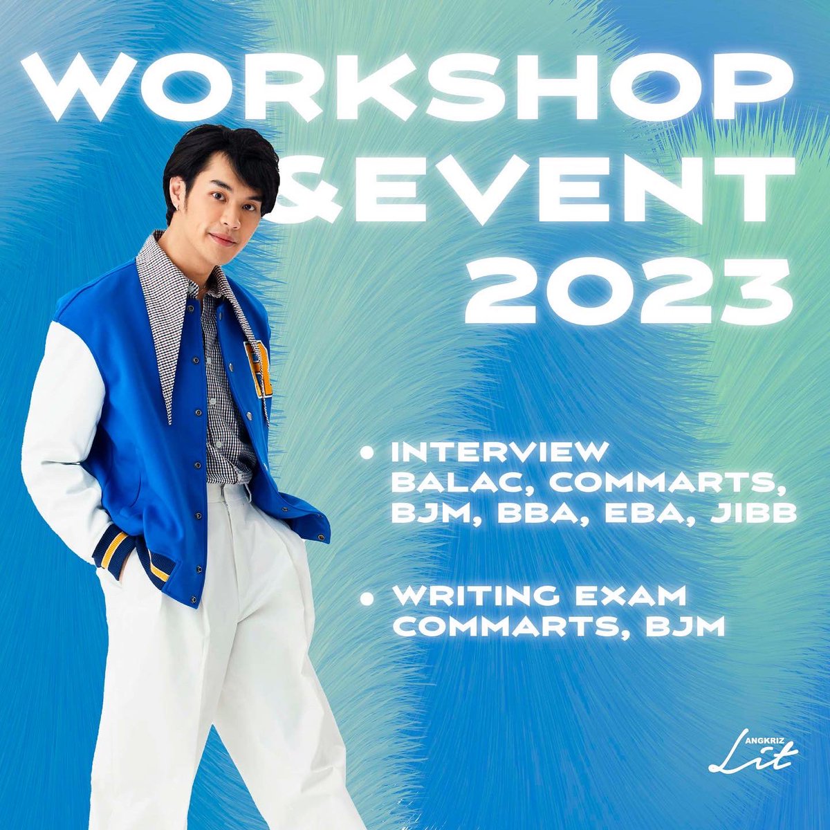 AngkrizAcademy's tweet photo. กลับมาแล้วกับ #workshop ฟรีจากแผนก #AngkrizLit
พี่บอสพร้อมแนะนำเทคนิคในการสอบสัมภาษณ์และข้อเขียน
สำหรับน้อง ๆ ที่ต้องการเข้าคณะอินเตอร์
ลงทะเบียนได้ทาง
📍 INTERVIEW
https://t.co/2wQMbRVOdj
📍 WRITING EXAM
https://t.co/70MsyvjoPM https://t.co/7BY9tjmdPS