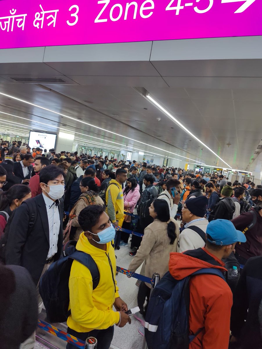 Vivek_K_Kumar's tweet photo. @JM_Scindia T3 today. @DelhiAirport https://t.co/DrzZ6DEqkl