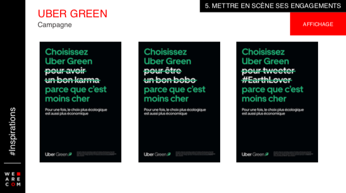 We_are_com's tweet photo. Et si, “pour une fois le choix le plus écologique était aussi le plus économique” ? C’est la promesse que nous fait Uber Green. Une #communication efficace, qui expose de manière très claire les avantages des véhicules hybrides de @UberFR. #ClubWeAreCOM #TendancesCOM 2023 https://t.co/Lj0t152DtQ