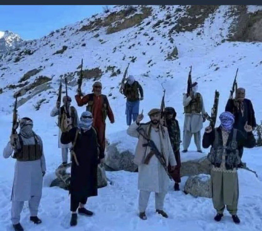 QueenWaso's tweet photo. شیرهای هندوخوش آماده دفاع از مردم ما هستند .آزادی هرگز به راحتی به دست نمی آید. #BanTaliban #StandWithNRF #freeafghanistan https://t.co/mRgwr6M5f1
