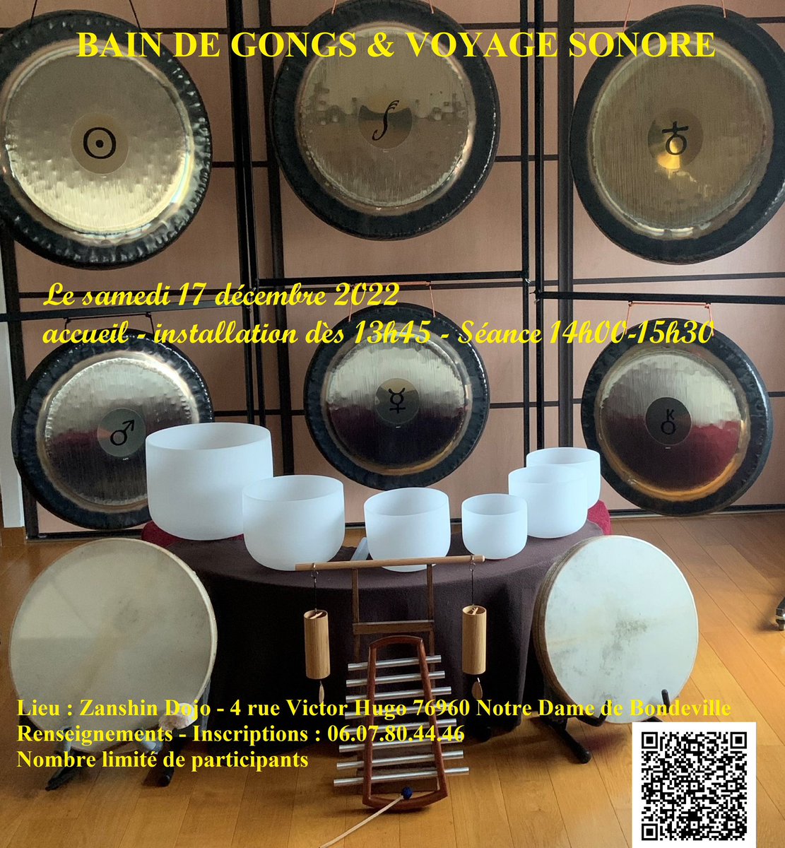 Michelribal_FR's tweet photo. #baindegongs #voyagesonore #gongs #paiste #vibrations #innerpeace #gongbathhealing https://t.co/myVhB6BksT