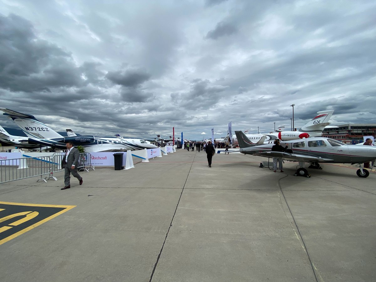 #Top4Flights #Top4Theme Photos taken from EBACE, Geneva - European Business Aviation Convention and Exhibition ✈️👩‍✈️🛩️ #Top4Flights #Top4Theme