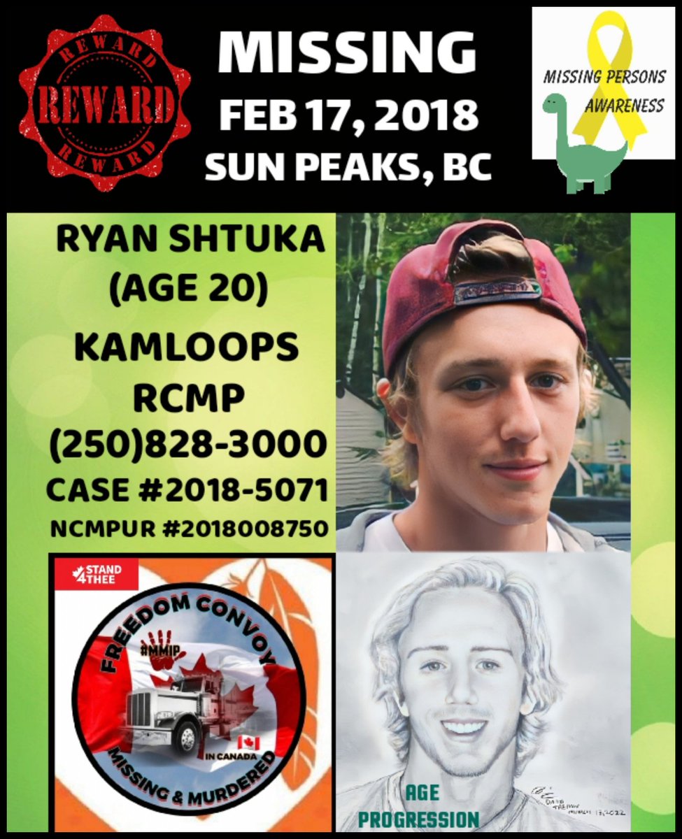 FindWorldwide's tweet image. EVERYONE PLEASE SHARE 

@KamloopsRCMP &amp;amp; @MissingCanadaRT &amp;amp; @abpolicereport &amp;amp; @MISSINGinCANADA &amp;amp; @OntarioNorth &amp;amp; @MISSINGinCANADA &amp;amp; @CrimeFranky

services.rcmp-grc.gc.ca/missing-dispar… 

#FreedomConvoy
 &amp;amp; #MissingPersons &amp;amp; #RyanShtuka &amp;amp; #SunPeaksBC &amp;amp; #KamloopsBC &amp;amp; #BCCanada &amp;amp; #Canada &amp;amp; #Viral