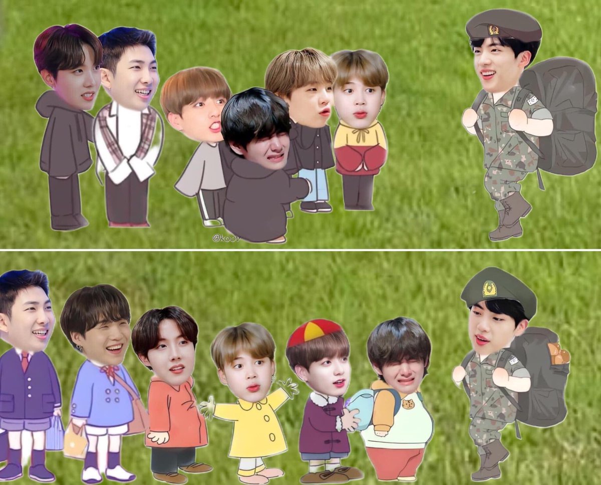 We are all sad because Jin went to military service and I can't stop crying I love him so much so please don't forget Jin, for your support and love for him Express your longing for him by streaming his songs 🧑‍🚀🚀
#SafeFlightOurAstronaut 
#따뜻한겨울끝을지나_우리다시만나
