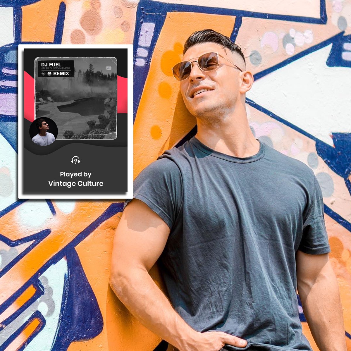 Big love to <a href="/VintageCulture/">Vintage Culture</a> for dropping my latest single on his show, The DMTRI remix is next level, check it out on EP66 of #CULTURESHOCK