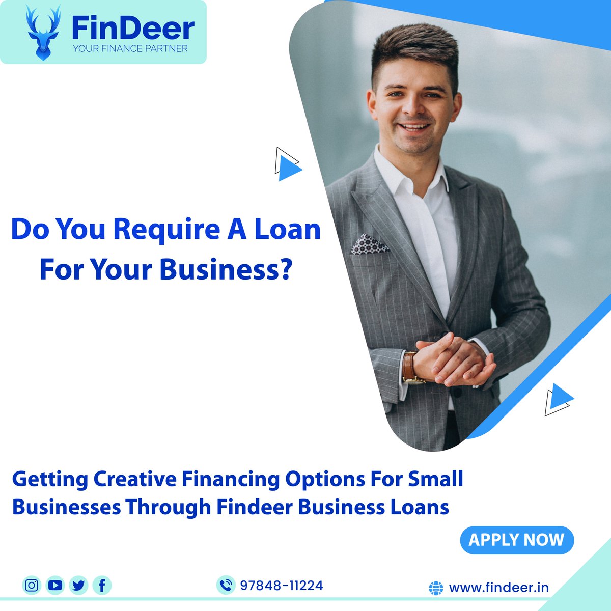 Findeer01's tweet photo. If you are struggling to take your business to heights.

For more information
Feel free to call: 9784811224   Click here:- https://t.co/lNMEnA7rDb

#findeer #busienssloan #personalloan #homeloan #carloan #loan #money #busienss #mortgageloan 
#investment #lending #commercialloans https://t.co/z8v9oAa01w
