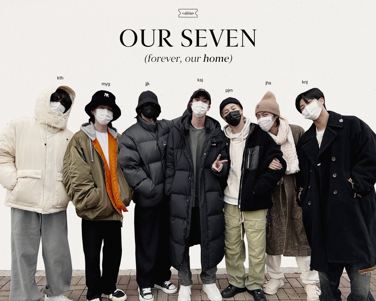 coffvees's tweet image. our seven