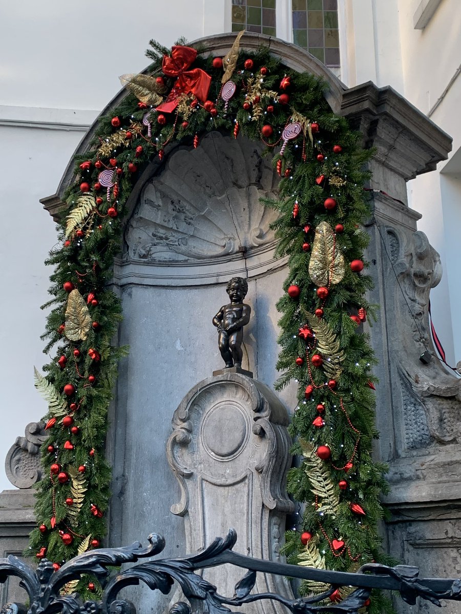 Découverte de Bruxelles enthousiasmante dans une atmosphère magique de Noël mais une température polaire pour nos élèves de Seconde. #SFND #Lesneven