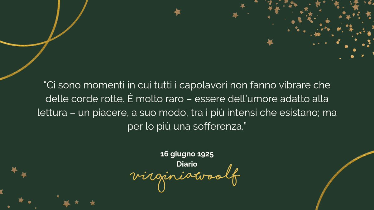 aboutwoolf's tweet image. #calendariodellavvento
#VirginiaWoolf