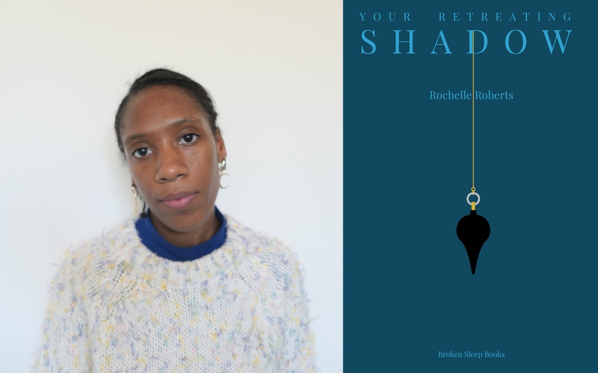 In 'Your Retreating Shadow', Rochelle Roberts’ (<a href="/rochellerart/">rochelle roberts</a> ) speaker moves back and forth through the porous gateway of memory in an uncanny debut that's full of magic and memory, writes @Jennifer_Brough. Read the full review here: 

bit.ly/3Ppcboc