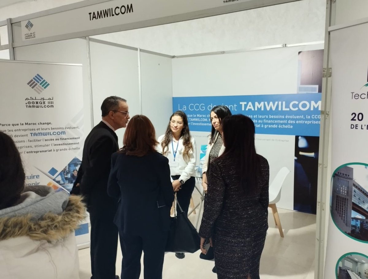 tamwilcom_maroc's tweet photo. Retour en images sur la participation de #TAMWILCOM à la 12e édition du salon Moubadara pour l’investissement, la création d’entreprise et de la Start-up , organisé par la Fondation Moubadara pour les Jeunes et l’Entreprenariat, qui s'est tenu du 08 au 10/12/2022 à Casablanca. https://t.co/BdZbunvH9h