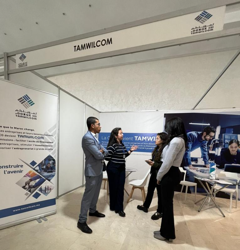 tamwilcom_maroc's tweet photo. Retour en images sur la participation de #TAMWILCOM à la 12e édition du salon Moubadara pour l’investissement, la création d’entreprise et de la Start-up , organisé par la Fondation Moubadara pour les Jeunes et l’Entreprenariat, qui s'est tenu du 08 au 10/12/2022 à Casablanca. https://t.co/BdZbunvH9h