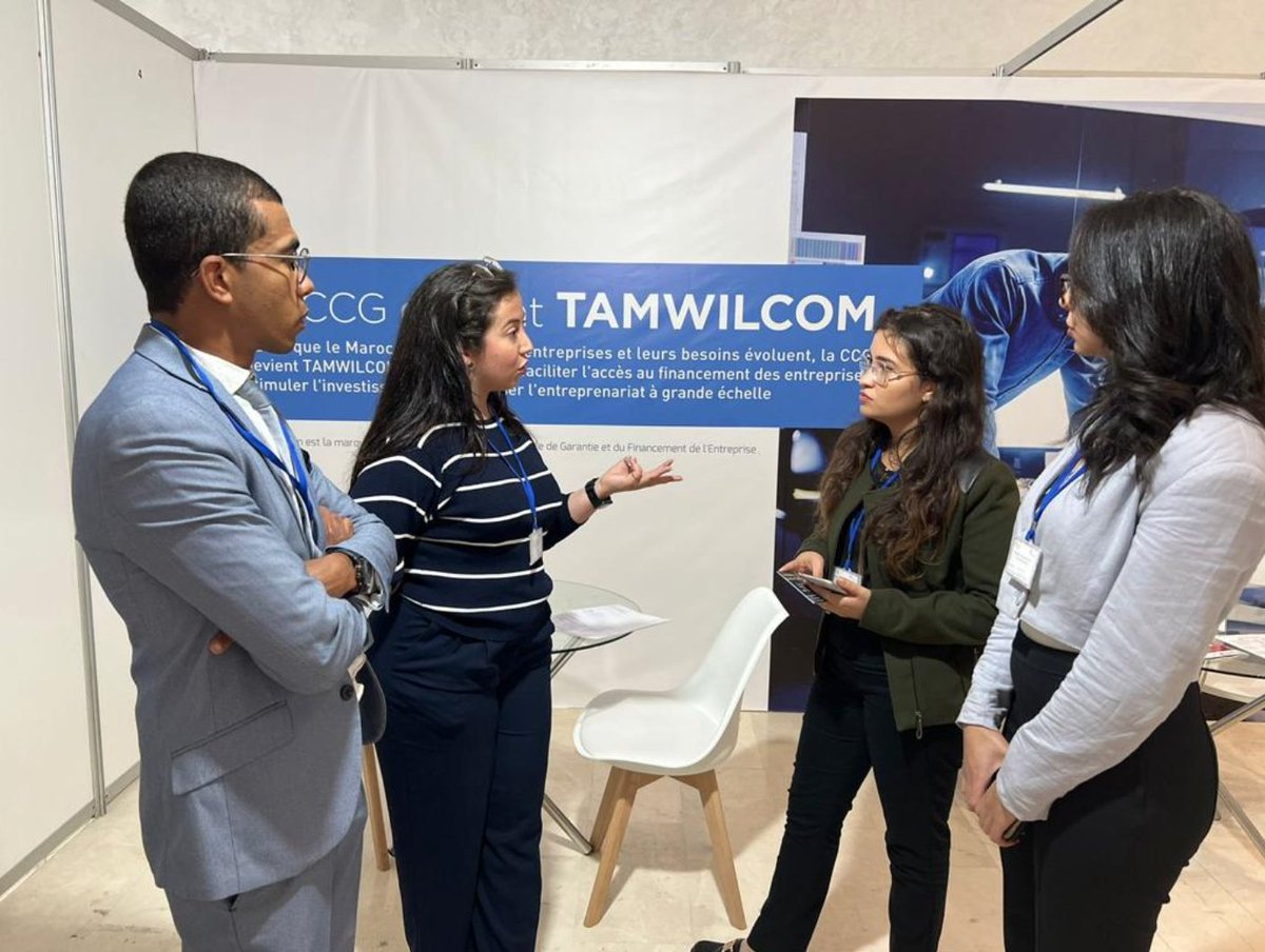 tamwilcom_maroc's tweet photo. Retour en images sur la participation de #TAMWILCOM à la 12e édition du salon Moubadara pour l’investissement, la création d’entreprise et de la Start-up , organisé par la Fondation Moubadara pour les Jeunes et l’Entreprenariat, qui s'est tenu du 08 au 10/12/2022 à Casablanca. https://t.co/BdZbunvH9h