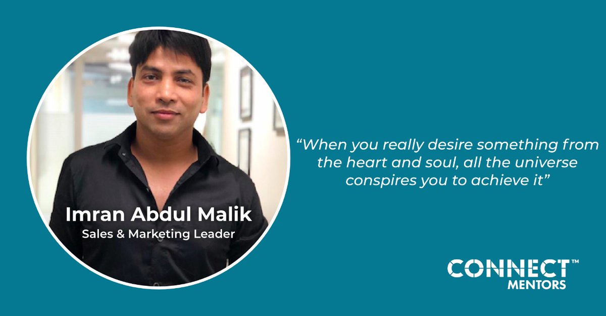 "Connect Mentors provides a platform where we have the opportunity to change our society, by helping one another, and that is incredibly powerful" 

Meet our latest mentor Imran Khan!

connectmentors.com/mentors/imran-…

It's a pleasure having you onboard Imran 🤗

#connect #mentors #HR