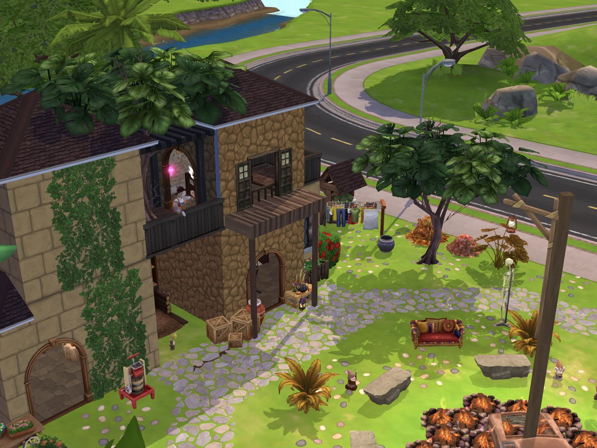 ZnamTSM's tweet photo. I love balcony feature๐๐
My sims can walking and enjoy the view here ๐ฟ๐ฒโจ
Feel goooooood!! ๐
#mybalconybuild
#thesimsmobile #tsm #showusyourbuilds #thesimsmobileindonesia #thesimsmobilethailand #thesimsmobilecommunity #thesimsmobilecreator https://t.co/A4uwhFFpnK